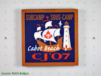 Click to enlarge CJ'07 Cabot Beach Subcamp Magnet